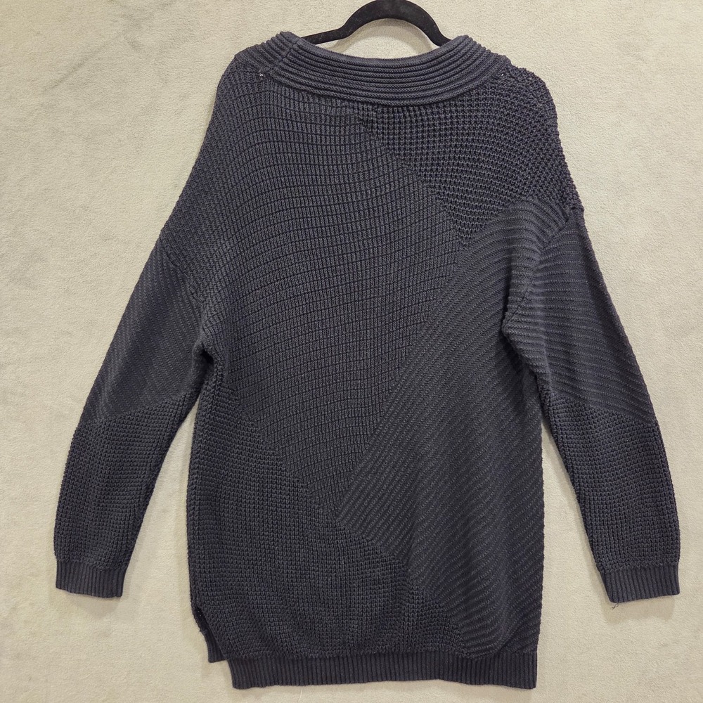 New Directions Studio‎ Sweater Women XL Pullover Mock Neck Drawstring Classic - Picture 2 of 8